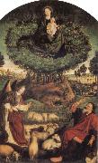 Nicolas Froment Moses and the Burning Bush Spain oil painting artist